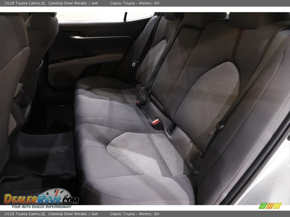 2018 Toyota Camry LE Celestial Silver Metallic / Ash Photo #14