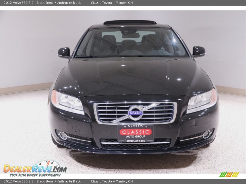 2012 Volvo S80 3.2 Black Stone / Anthracite Black Photo #2