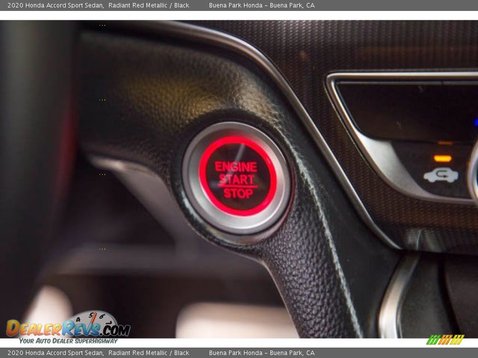 2020 Honda Accord Sport Sedan Radiant Red Metallic / Black Photo #16