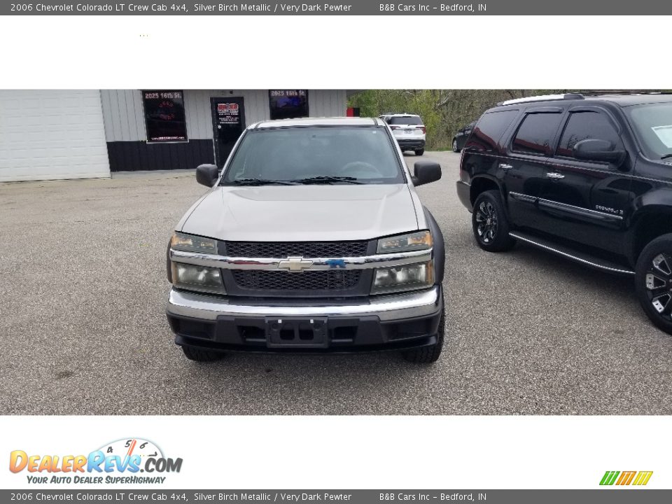 2006 Chevrolet Colorado LT Crew Cab 4x4 Silver Birch Metallic / Very Dark Pewter Photo #3