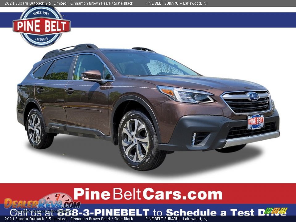 2021 Subaru Outback 2.5i Limited Cinnamon Brown Pearl / Slate Black Photo #1