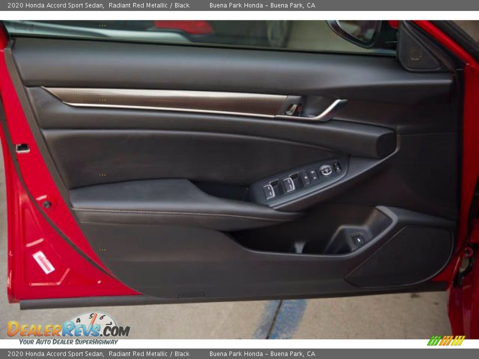 2020 Honda Accord Sport Sedan Radiant Red Metallic / Black Photo #28