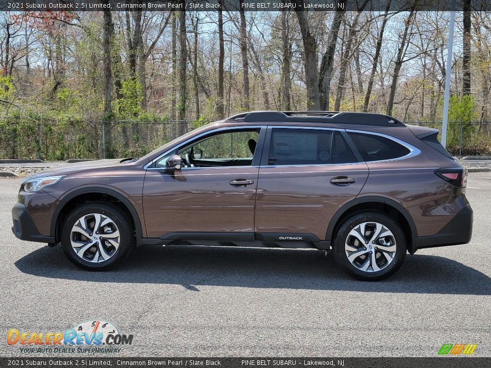 2021 Subaru Outback 2.5i Limited Cinnamon Brown Pearl / Slate Black Photo #4