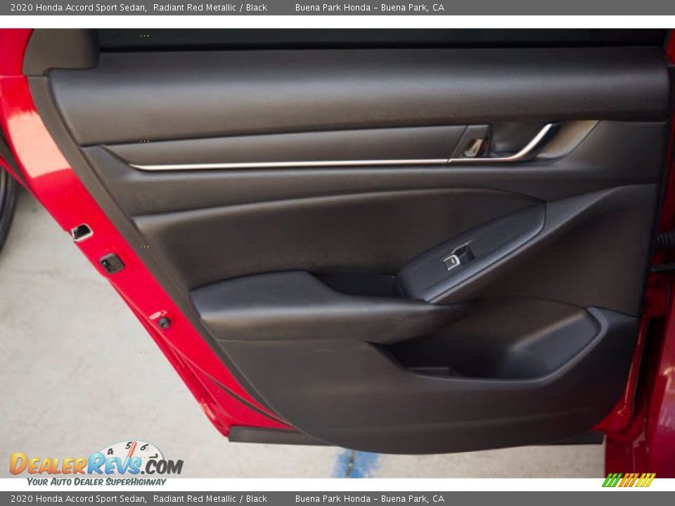 2020 Honda Accord Sport Sedan Radiant Red Metallic / Black Photo #30