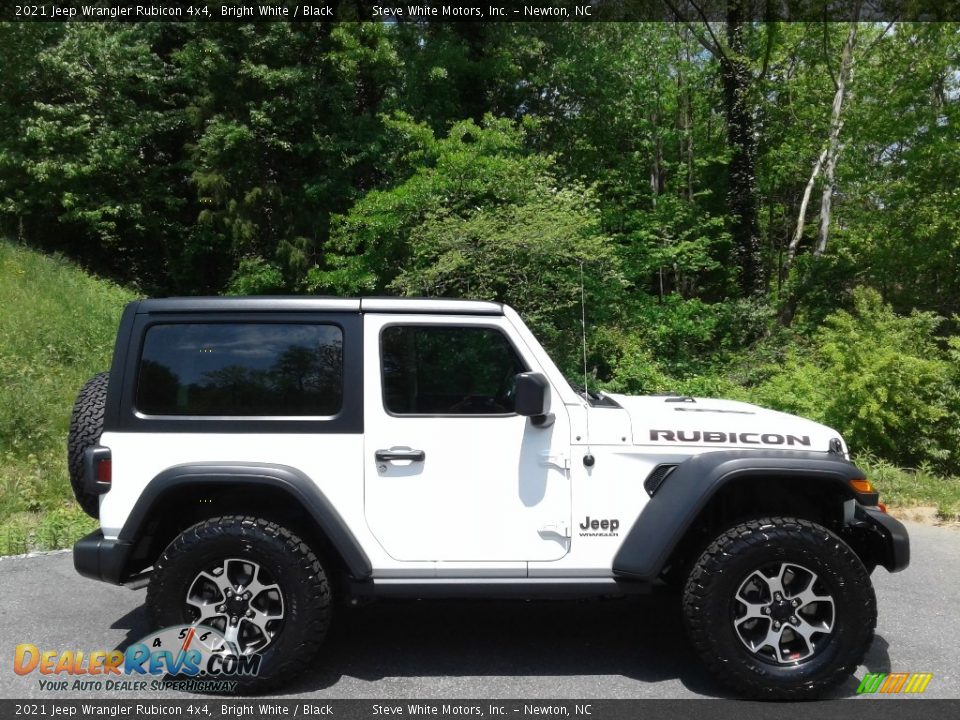 Bright White 2021 Jeep Wrangler Rubicon 4x4 Photo #5