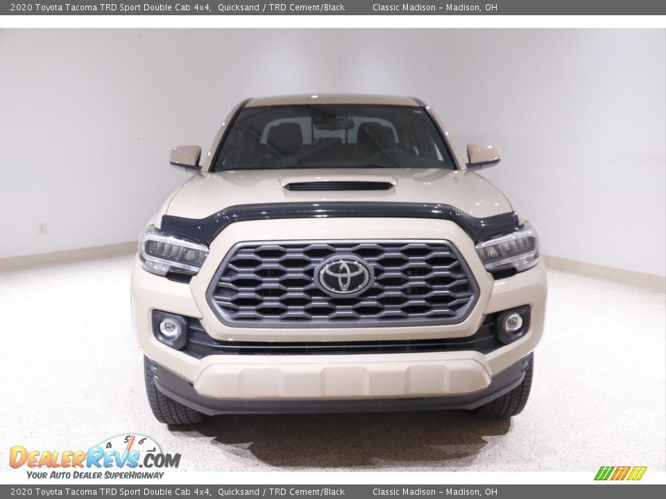 2020 Toyota Tacoma TRD Sport Double Cab 4x4 Quicksand / TRD Cement/Black Photo #2