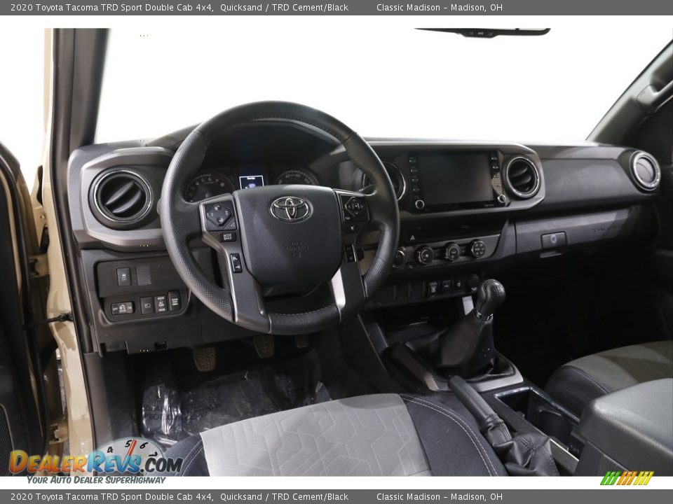 Dashboard of 2020 Toyota Tacoma TRD Sport Double Cab 4x4 Photo #6