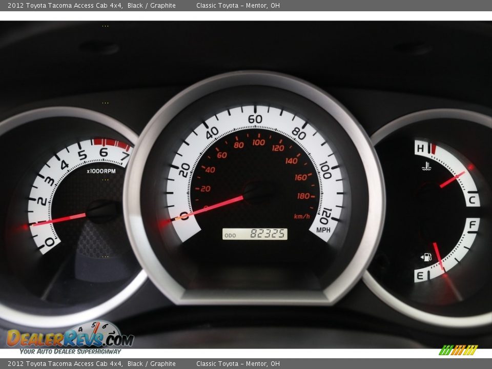 2012 Toyota Tacoma Access Cab 4x4 Black / Graphite Photo #8