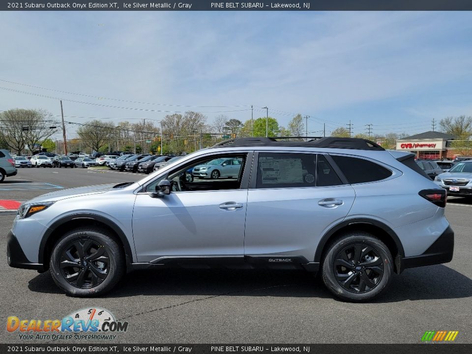 2021 Subaru Outback Onyx Edition XT Ice Silver Metallic / Gray Photo #4