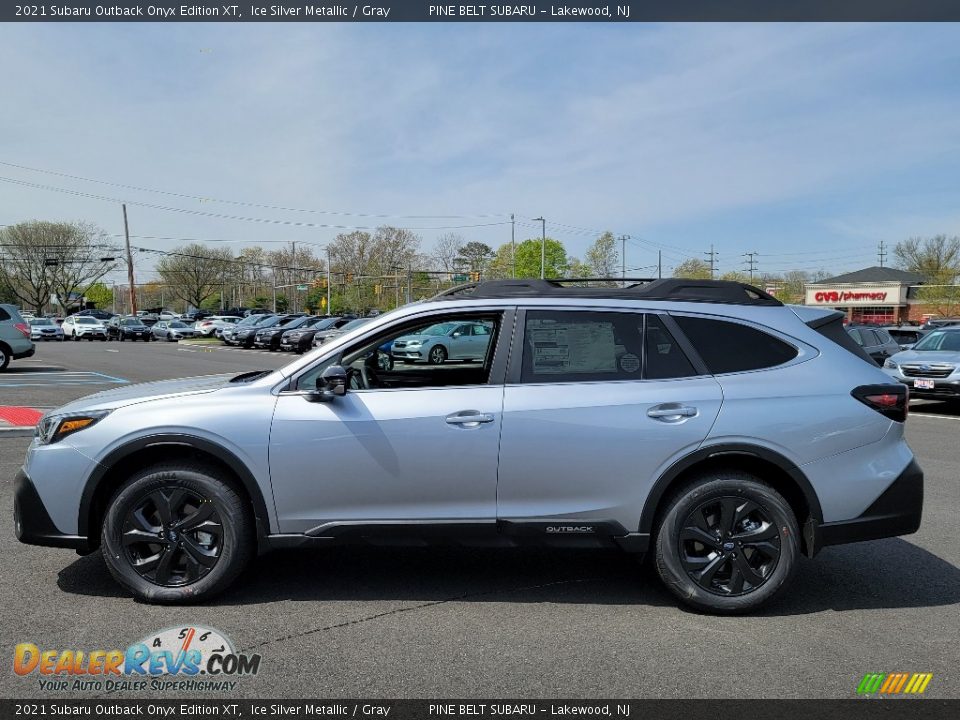 2021 Subaru Outback Onyx Edition XT Ice Silver Metallic / Gray Photo #4