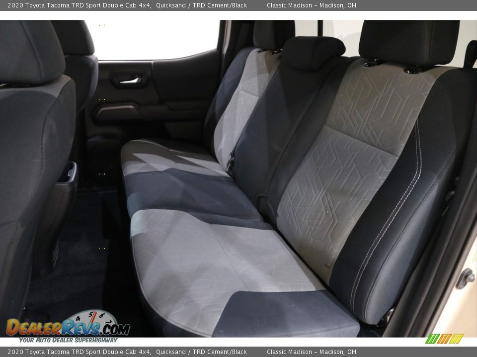 2020 Toyota Tacoma TRD Sport Double Cab 4x4 Quicksand / TRD Cement/Black Photo #15