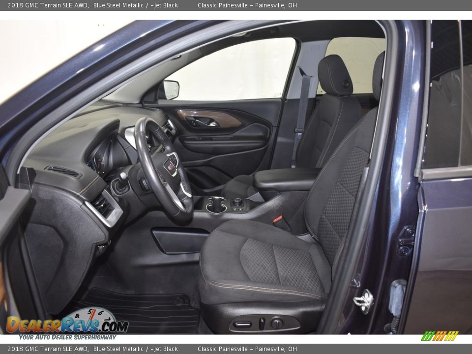 2018 GMC Terrain SLE AWD Blue Steel Metallic / ­Jet Black Photo #7