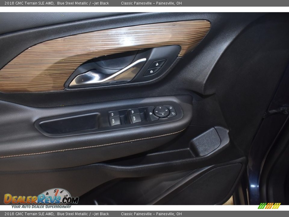 2018 GMC Terrain SLE AWD Blue Steel Metallic / ­Jet Black Photo #10