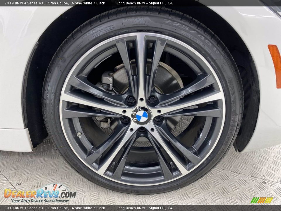 2019 BMW 4 Series 430i Gran Coupe Alpine White / Black Photo #6