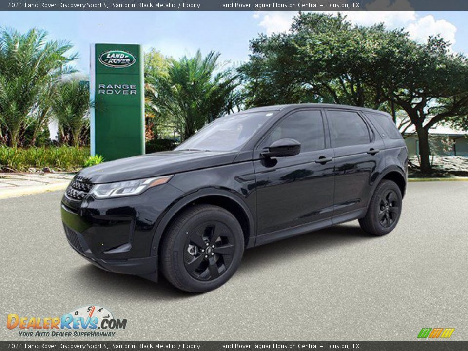 2021 Land Rover Discovery Sport S Santorini Black Metallic / Ebony Photo #1