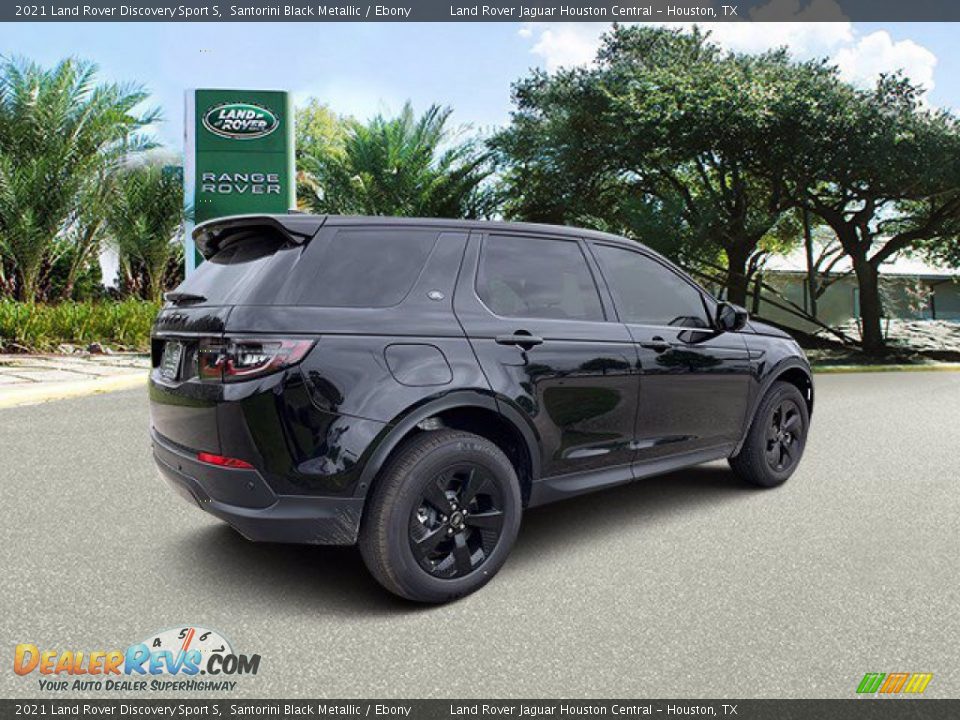 2021 Land Rover Discovery Sport S Santorini Black Metallic / Ebony Photo #2
