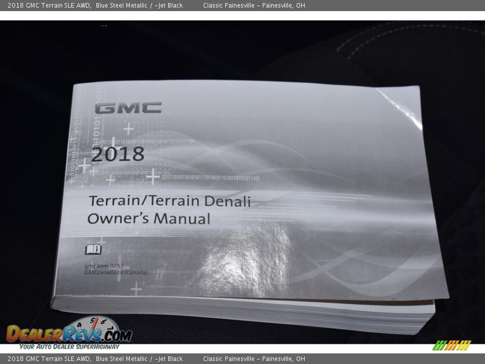 2018 GMC Terrain SLE AWD Blue Steel Metallic / ­Jet Black Photo #16