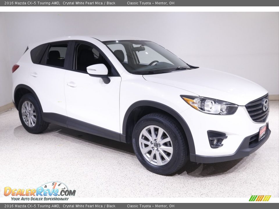 2016 Mazda CX-5 Touring AWD Crystal White Pearl Mica / Black Photo #1