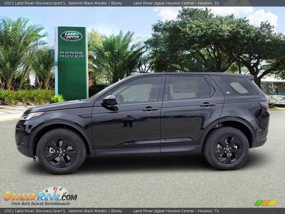 2021 Land Rover Discovery Sport S Santorini Black Metallic / Ebony Photo #6