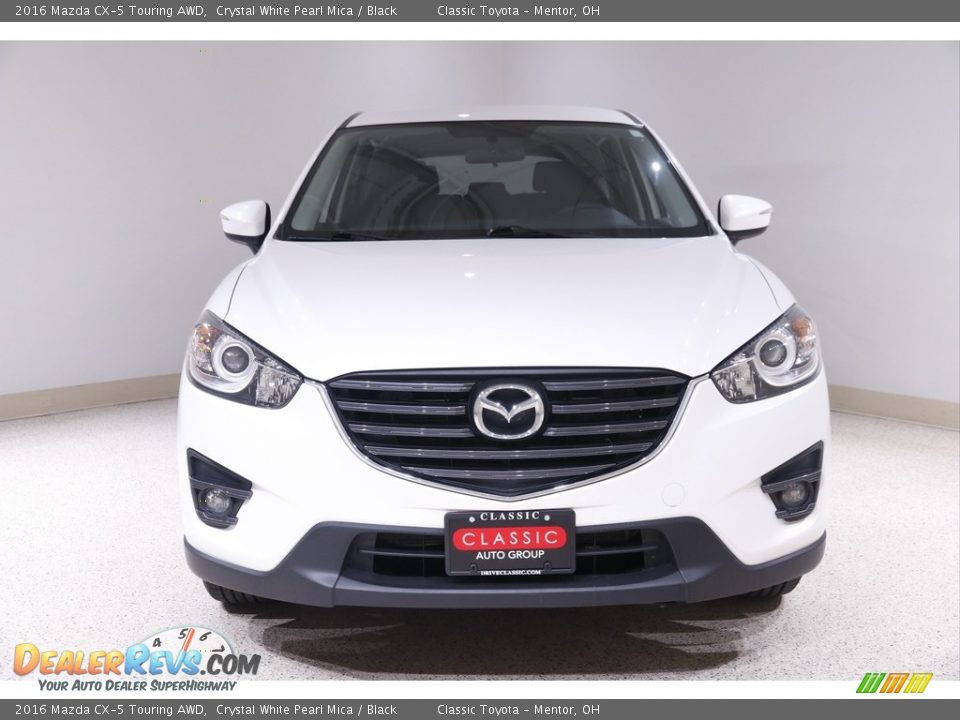 2016 Mazda CX-5 Touring AWD Crystal White Pearl Mica / Black Photo #2
