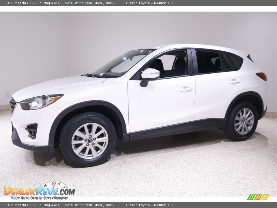 2016 Mazda CX-5 Touring AWD Crystal White Pearl Mica / Black Photo #3