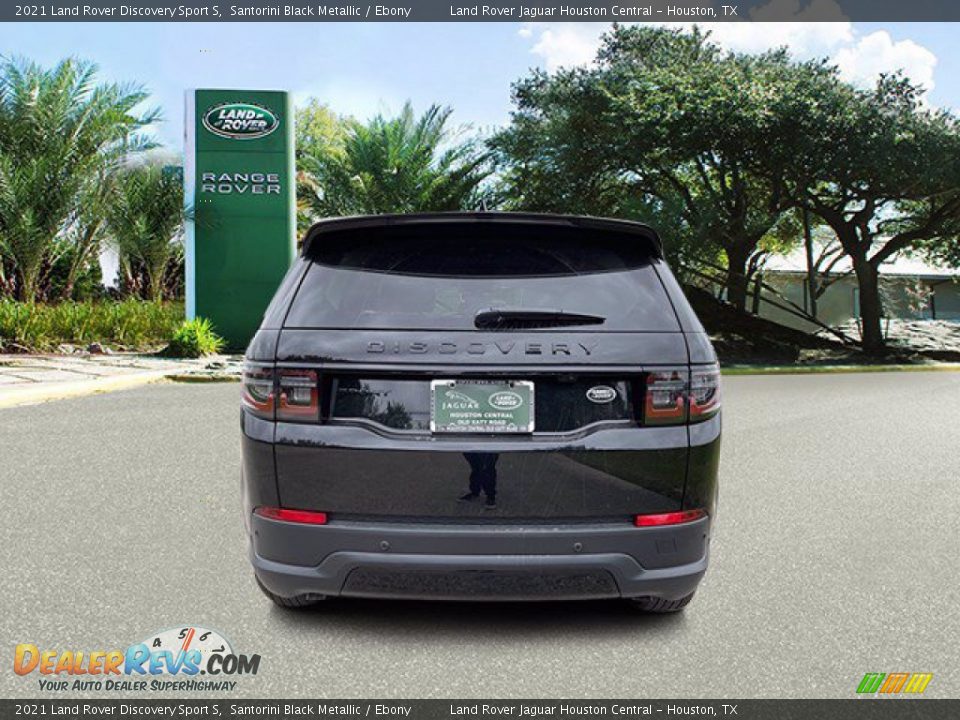 2021 Land Rover Discovery Sport S Santorini Black Metallic / Ebony Photo #7
