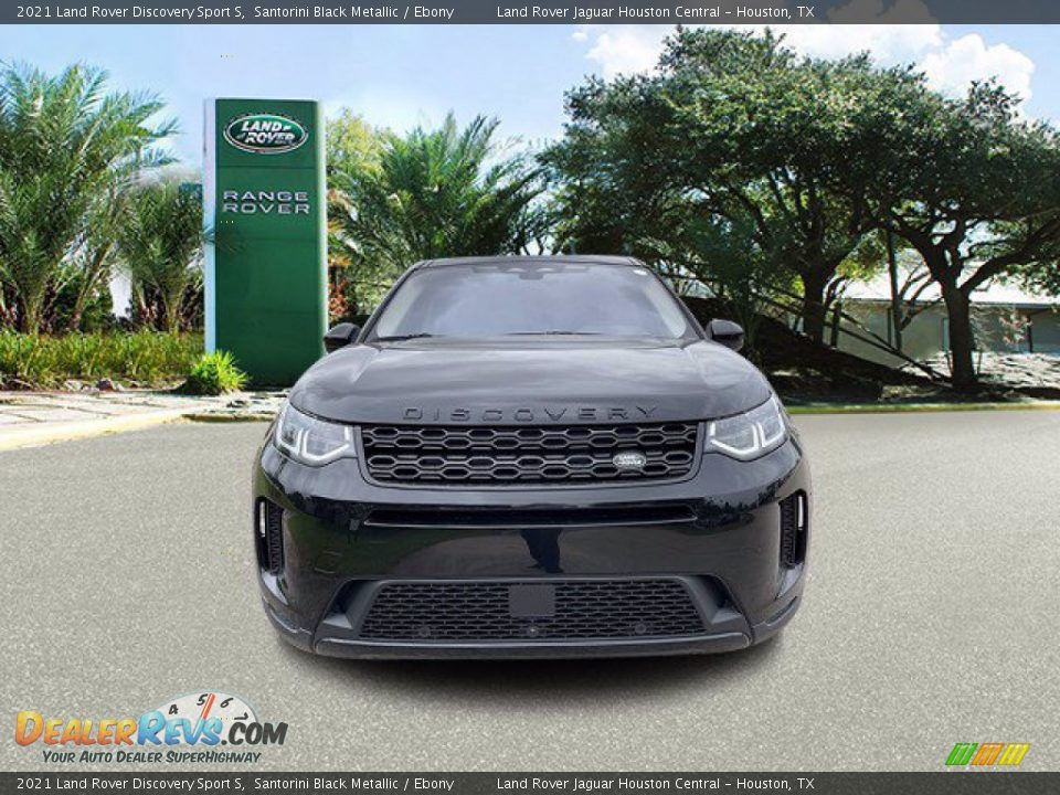 2021 Land Rover Discovery Sport S Santorini Black Metallic / Ebony Photo #8