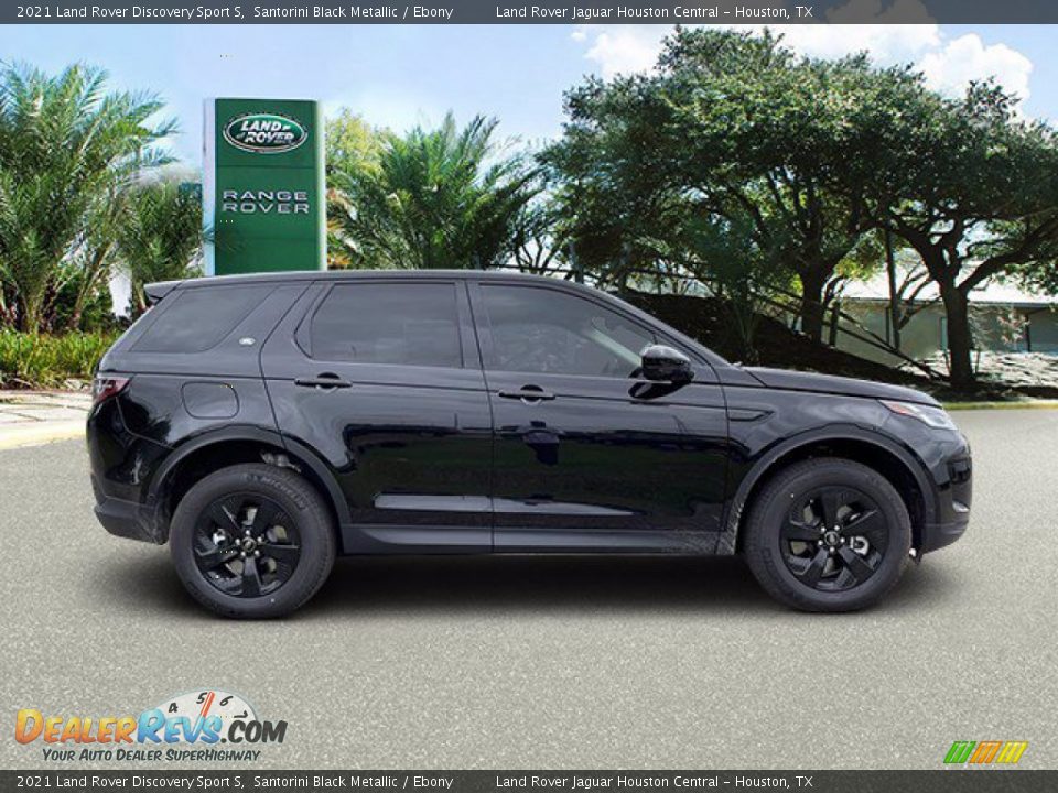 2021 Land Rover Discovery Sport S Santorini Black Metallic / Ebony Photo #11