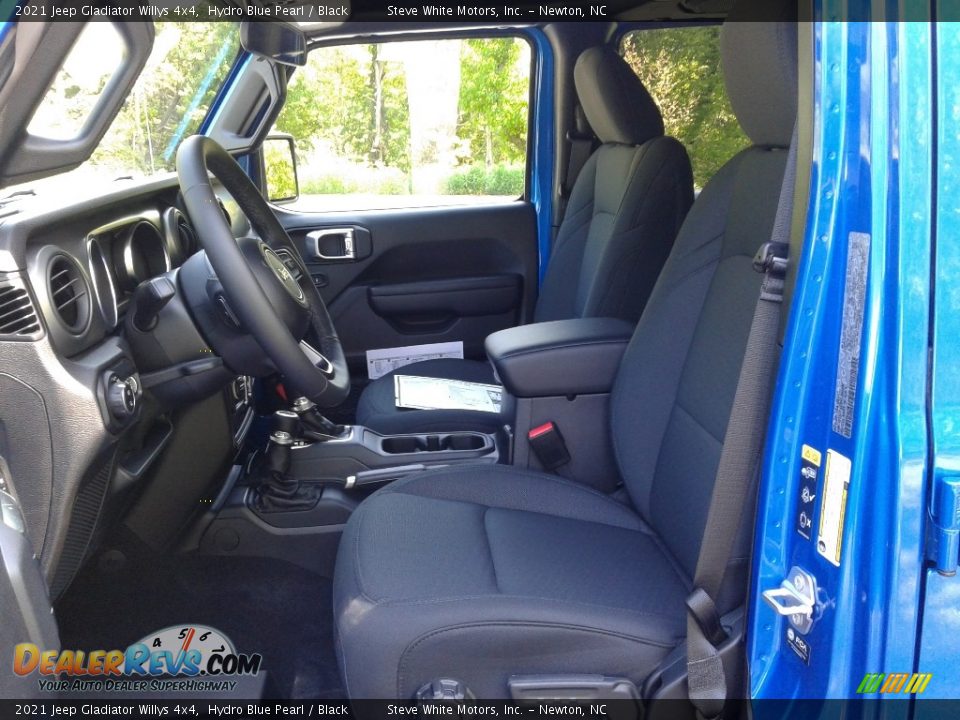 2021 Jeep Gladiator Willys 4x4 Hydro Blue Pearl / Black Photo #11