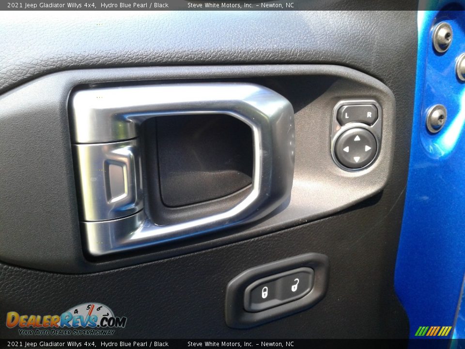 2021 Jeep Gladiator Willys 4x4 Hydro Blue Pearl / Black Photo #12