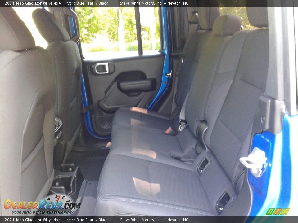2021 Jeep Gladiator Willys 4x4 Hydro Blue Pearl / Black Photo #14