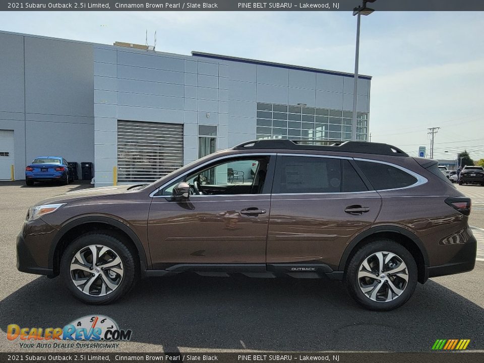 2021 Subaru Outback 2.5i Limited Cinnamon Brown Pearl / Slate Black Photo #4