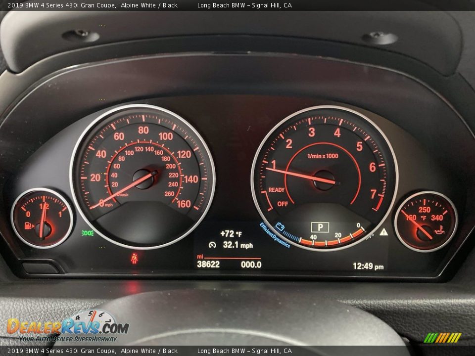 2019 BMW 4 Series 430i Gran Coupe Alpine White / Black Photo #21