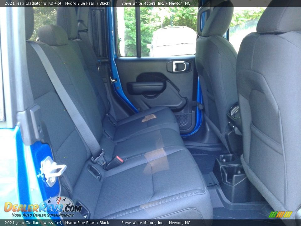 2021 Jeep Gladiator Willys 4x4 Hydro Blue Pearl / Black Photo #16