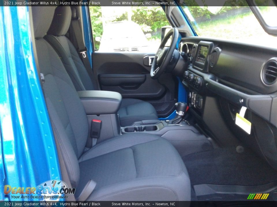2021 Jeep Gladiator Willys 4x4 Hydro Blue Pearl / Black Photo #17