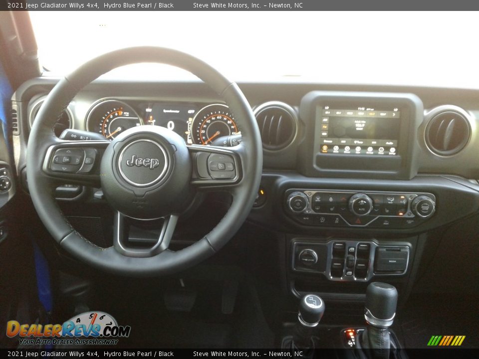 2021 Jeep Gladiator Willys 4x4 Hydro Blue Pearl / Black Photo #18