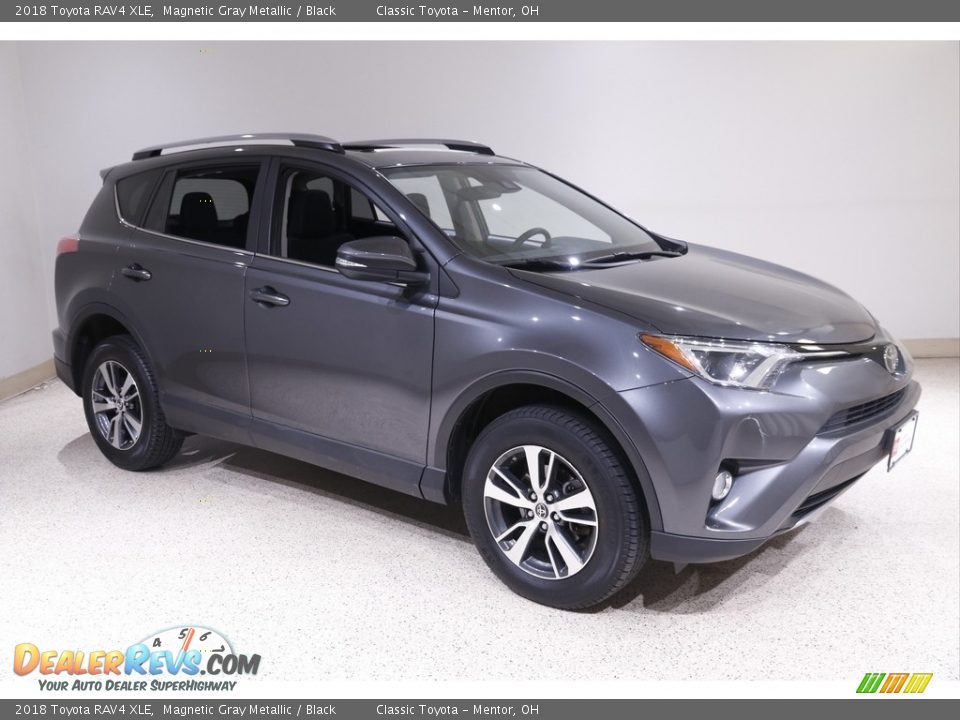 2018 Toyota RAV4 XLE Magnetic Gray Metallic / Black Photo #1