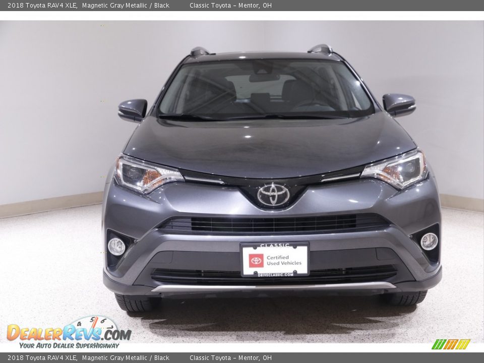 2018 Toyota RAV4 XLE Magnetic Gray Metallic / Black Photo #2