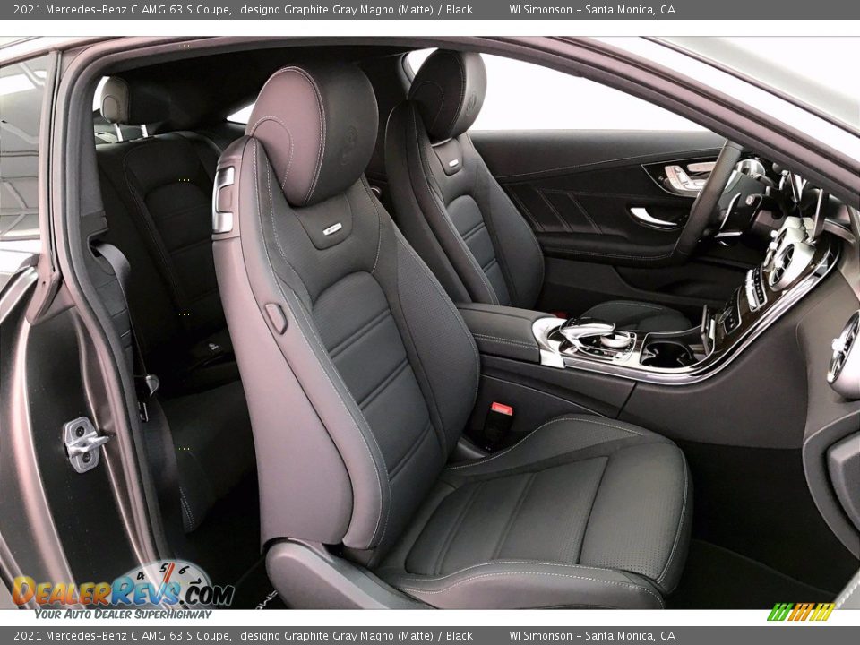 Front Seat of 2021 Mercedes-Benz C AMG 63 S Coupe Photo #5
