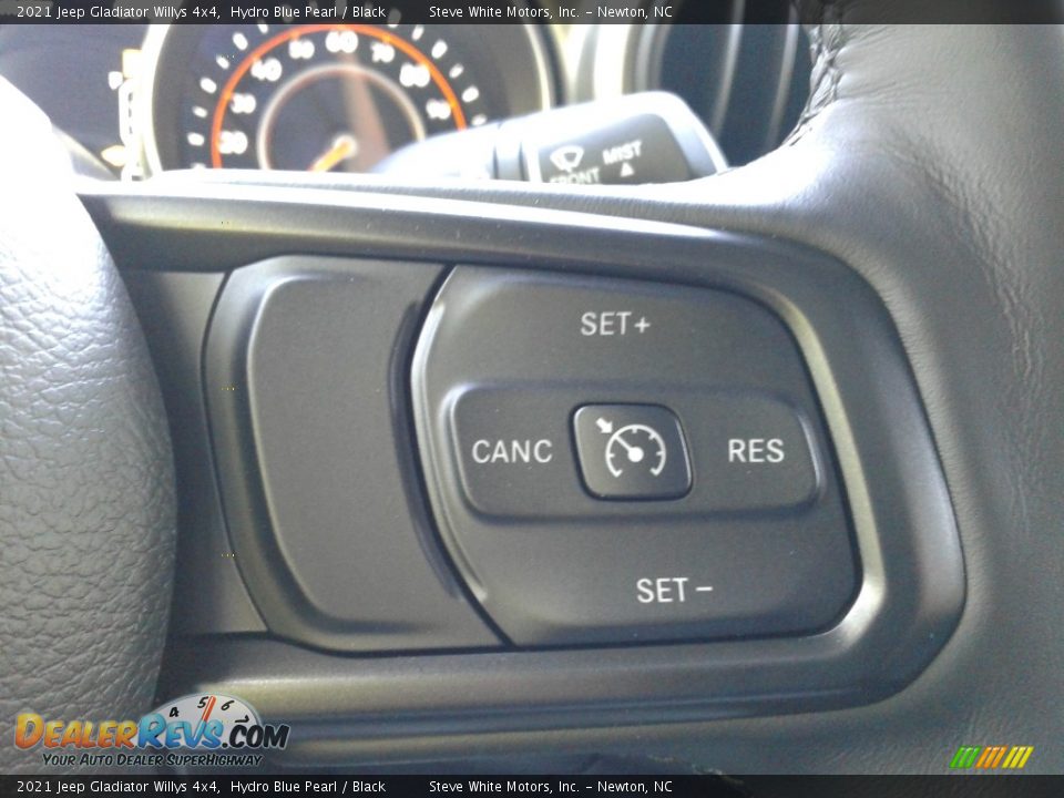 2021 Jeep Gladiator Willys 4x4 Hydro Blue Pearl / Black Photo #20