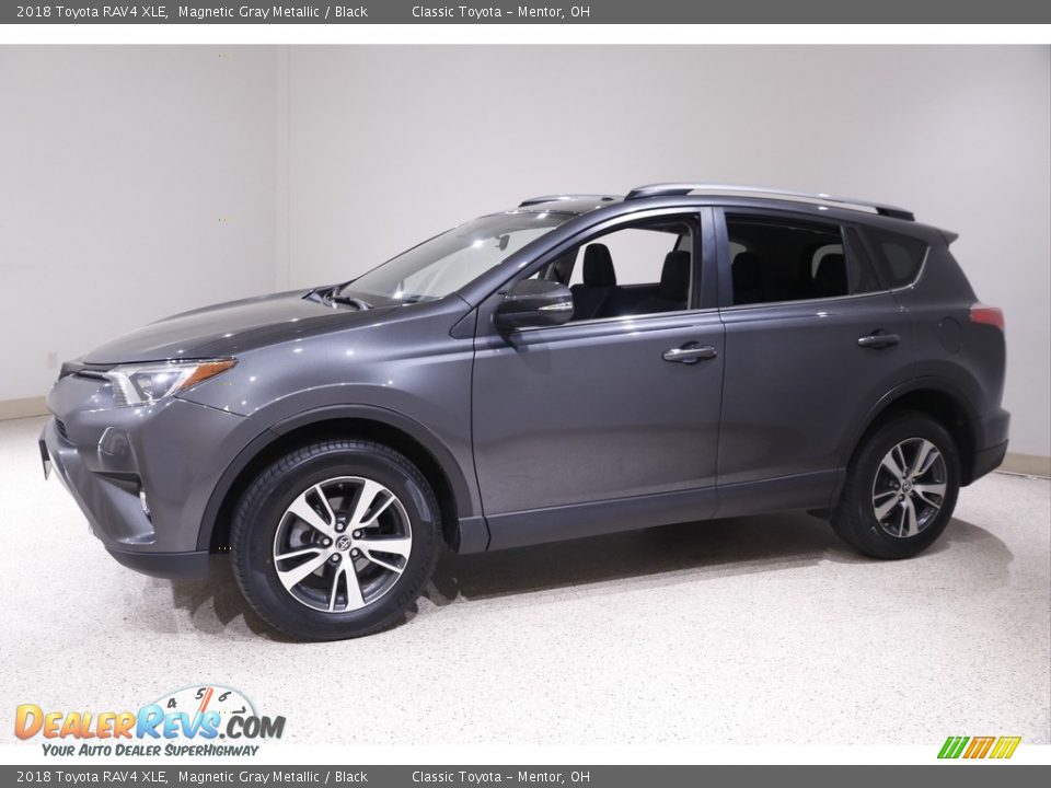 2018 Toyota RAV4 XLE Magnetic Gray Metallic / Black Photo #3