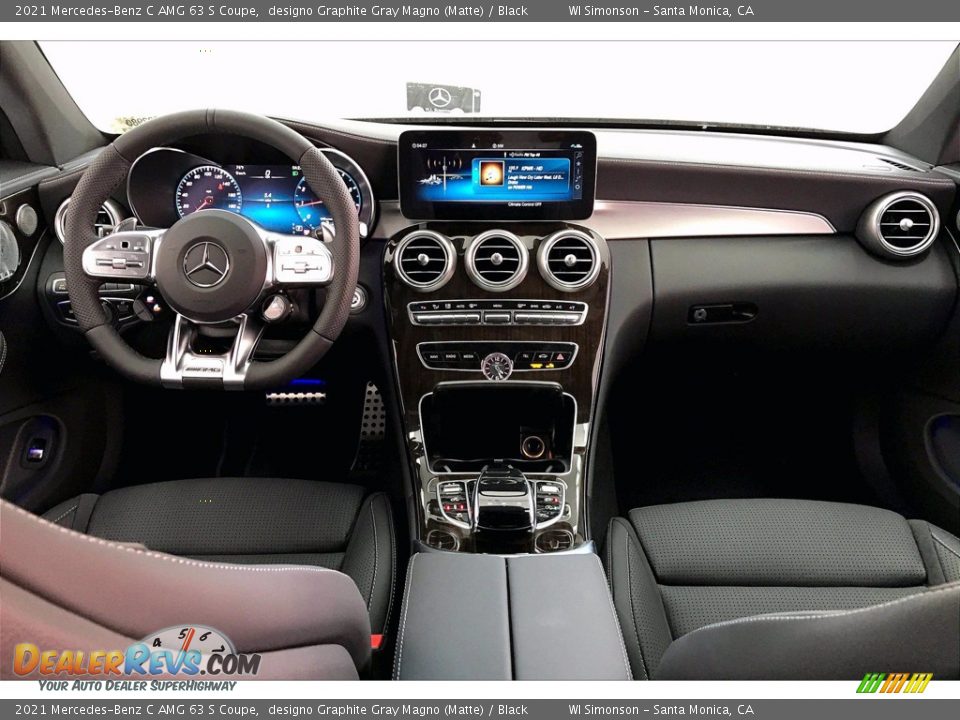 Controls of 2021 Mercedes-Benz C AMG 63 S Coupe Photo #6