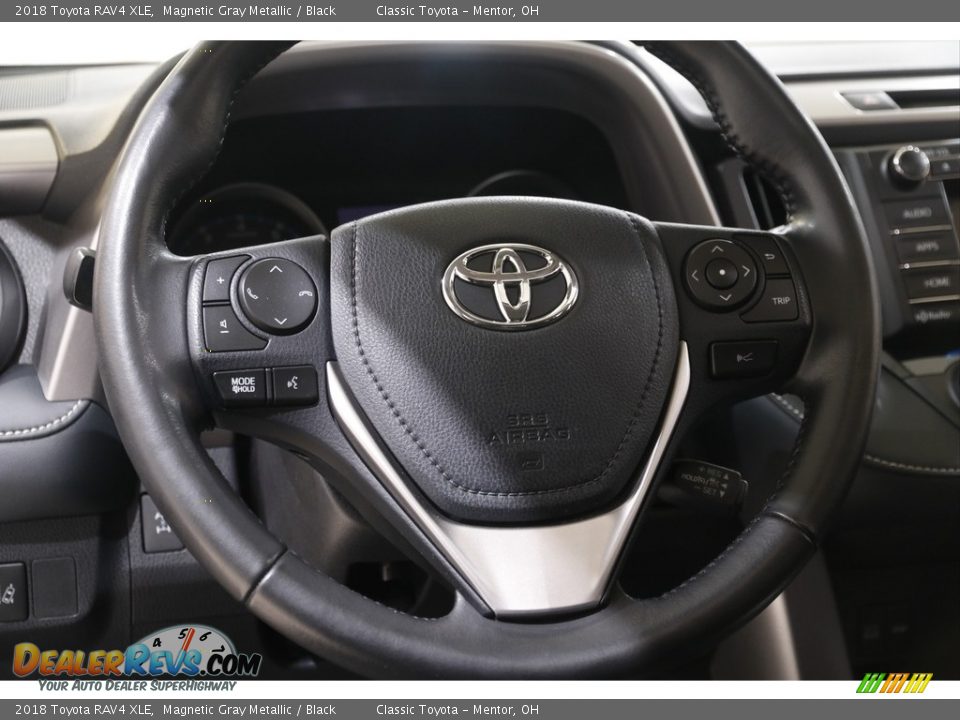2018 Toyota RAV4 XLE Magnetic Gray Metallic / Black Photo #7