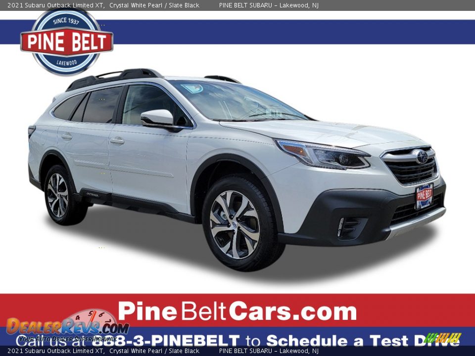 2021 Subaru Outback Limited XT Crystal White Pearl / Slate Black Photo #1