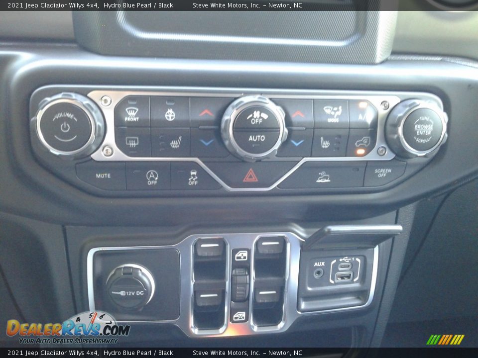 2021 Jeep Gladiator Willys 4x4 Hydro Blue Pearl / Black Photo #25