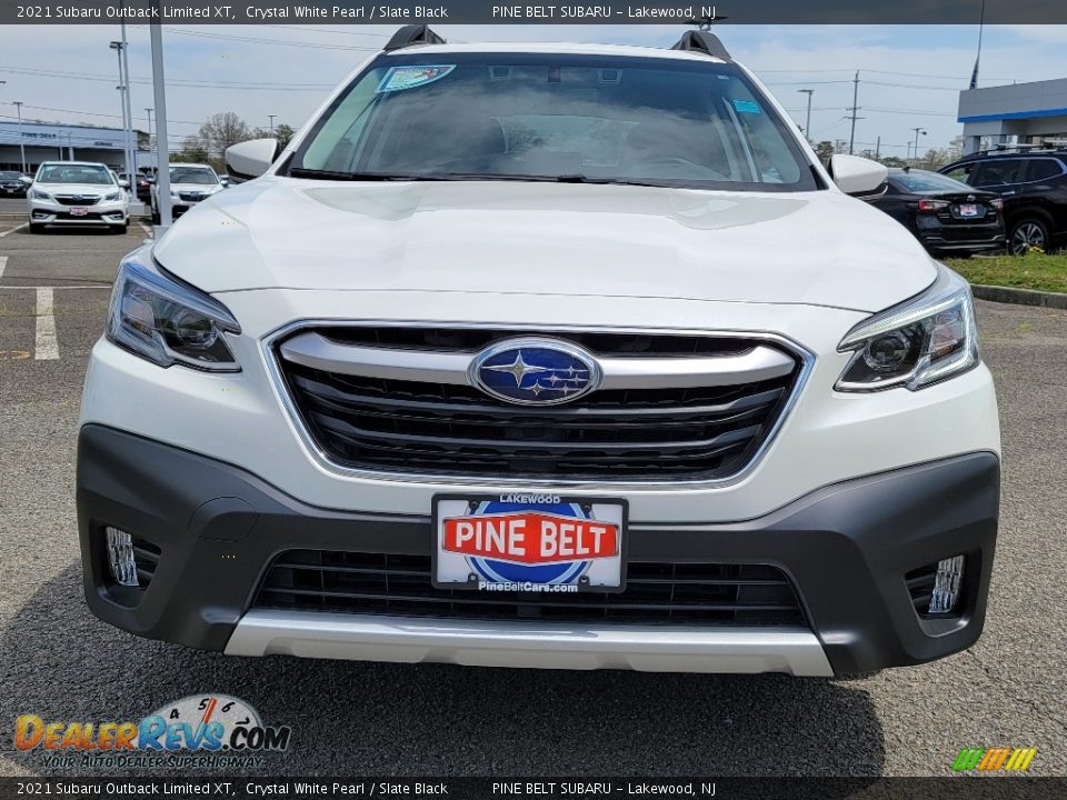 2021 Subaru Outback Limited XT Crystal White Pearl / Slate Black Photo #3