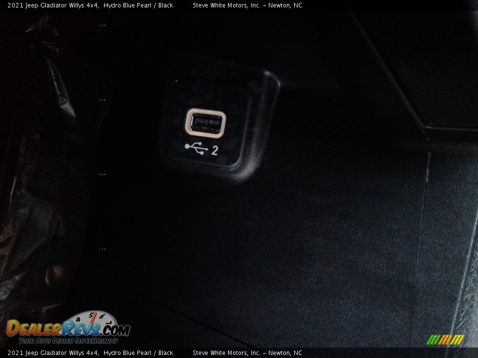 2021 Jeep Gladiator Willys 4x4 Hydro Blue Pearl / Black Photo #27