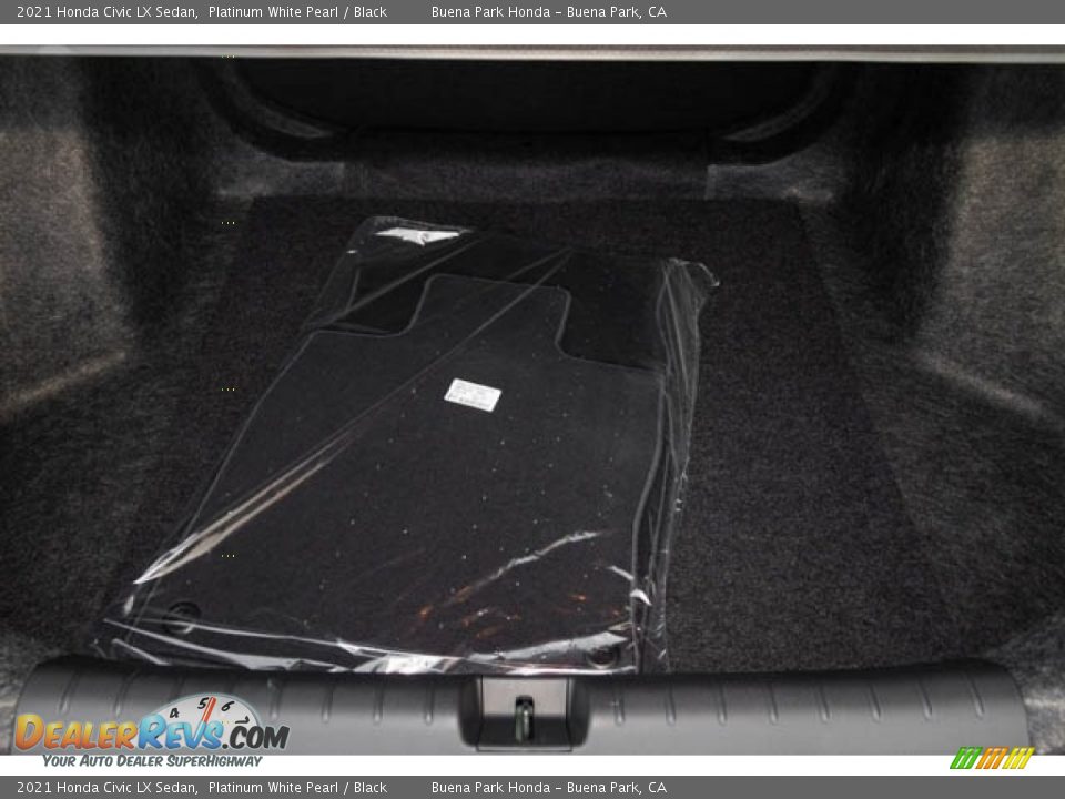 2021 Honda Civic LX Sedan Platinum White Pearl / Black Photo #26