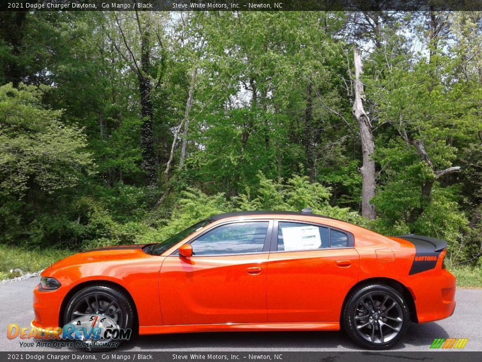 2021 Dodge Charger Daytona Go Mango / Black Photo #1