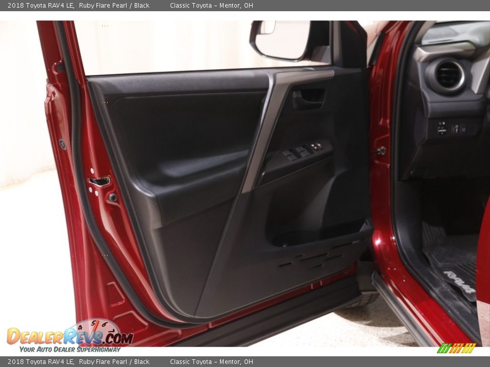 2018 Toyota RAV4 LE Ruby Flare Pearl / Black Photo #4